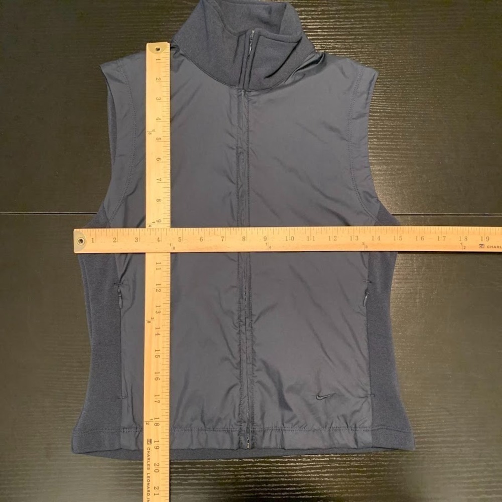 Nike Full Zip Athletic Vest Blue Sleeveless Athleisure Gorpcore Women's XS - Picture 10 of 10
